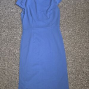 Elegant Blue Women's Dress
